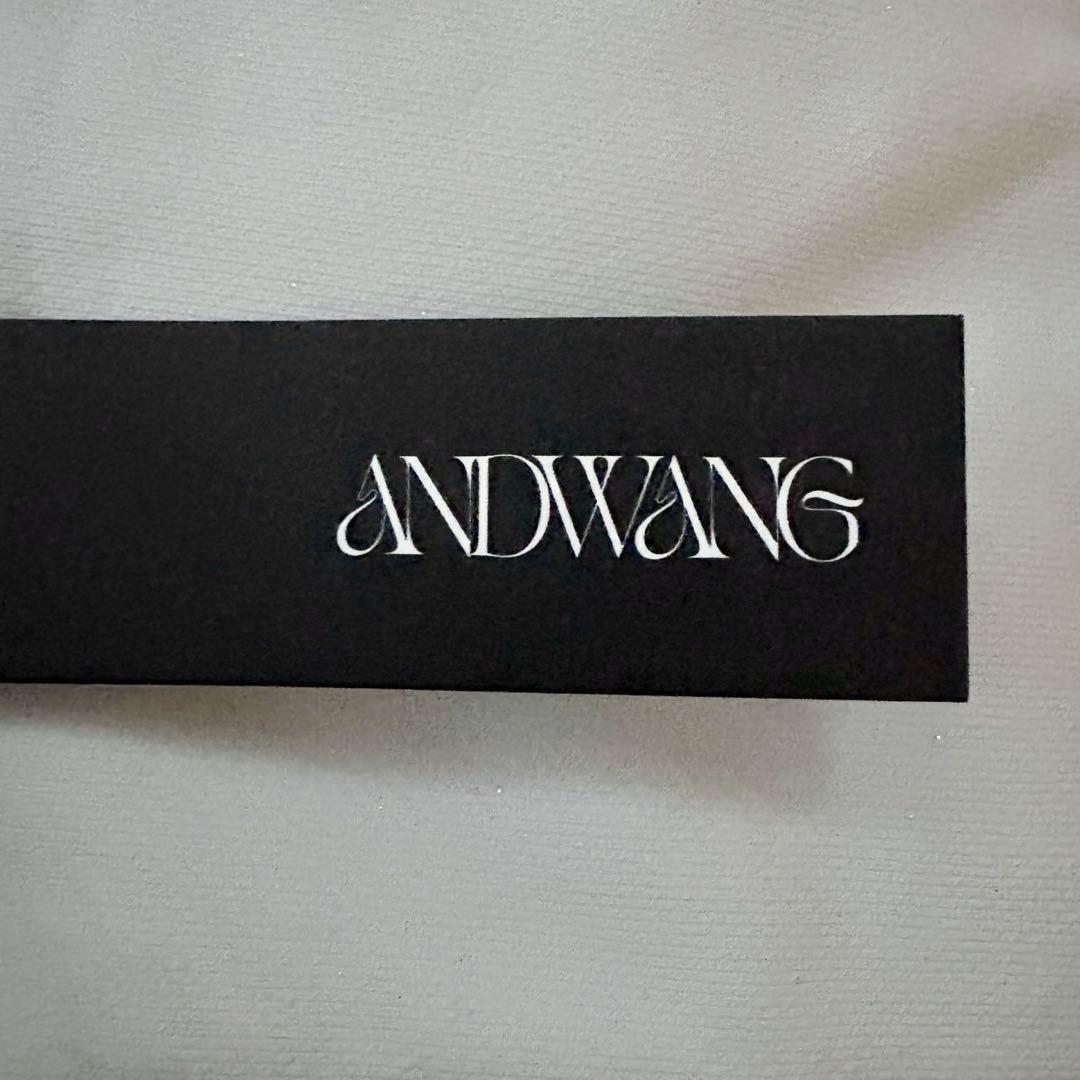 ジャケット・アウター andwang kirakira 2way fur zip up (white)