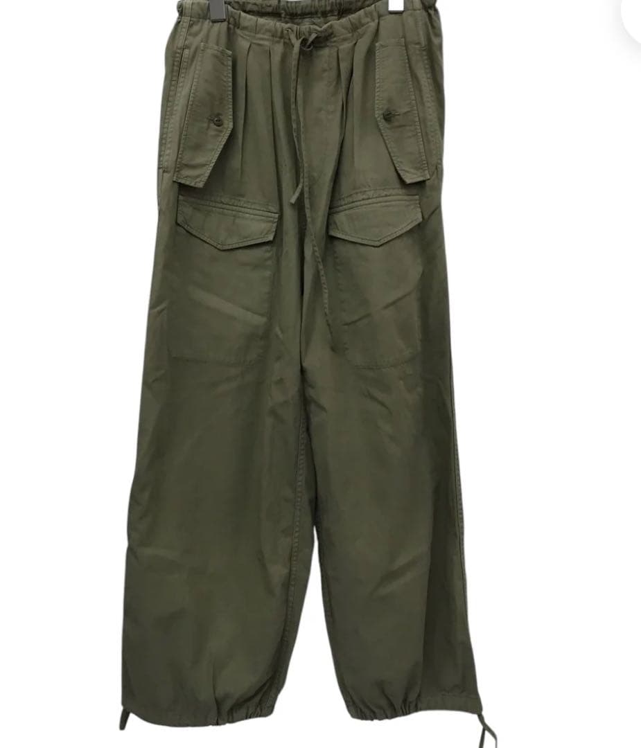 2022ss ティッカ　カーゴパンツ　カーキ　spick&span