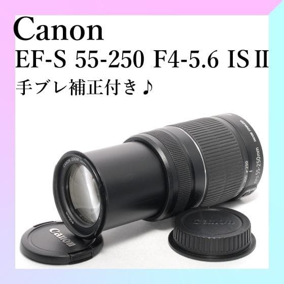 ✨Canon EF-S 55-250mm F4-5.6 ✨美品✨手振れ補正✨