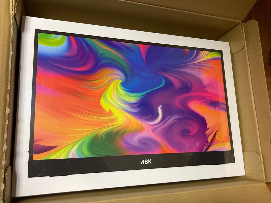 新品 モバイルモニター ABK 15.6 FHD 1080P ポータブルモニター