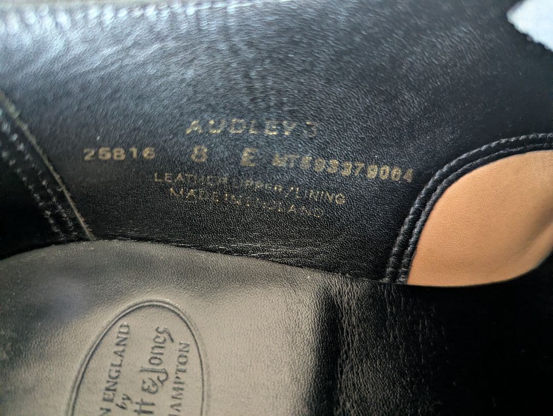 Crockett＆Jones　 Audley 　3 Last367　サイズ8E