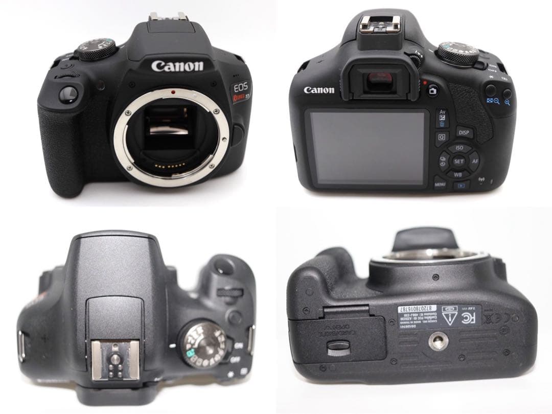☆美品【Canon】EOS REBEL T7 (X90相当）+ レンズセット