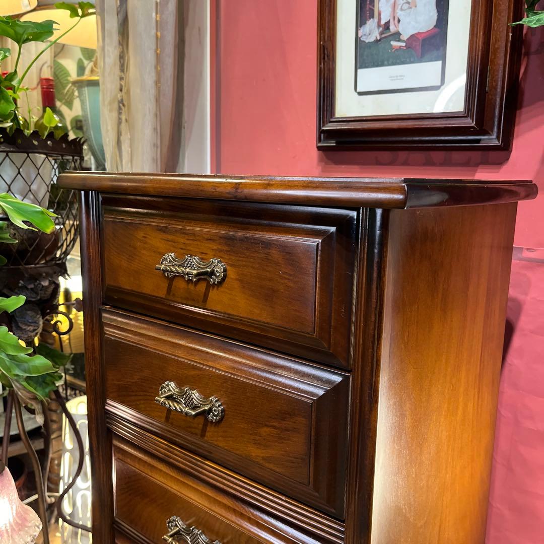 Sale アンティーク　５DR コンパクト　チェスト　キャビネット