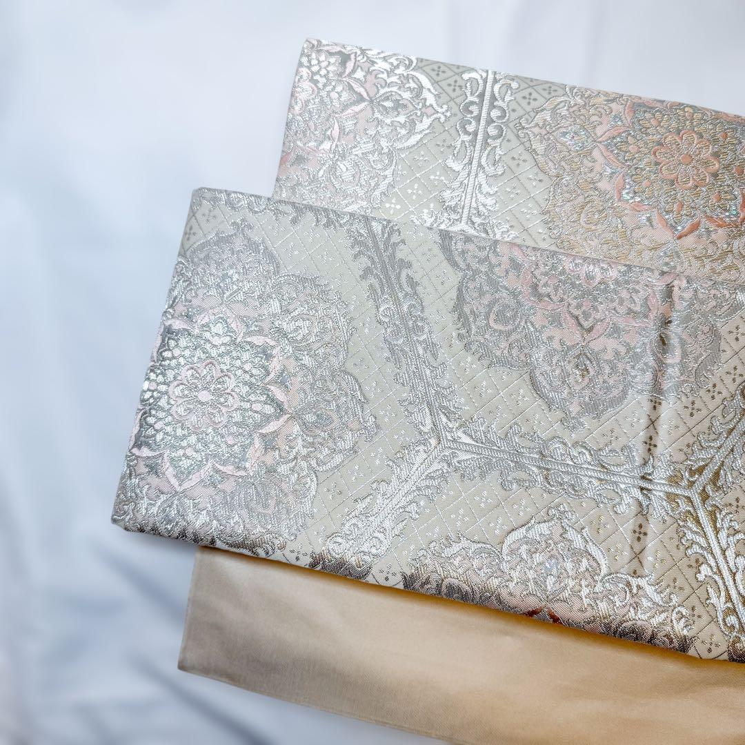 一体型 ワンタッチ帯 作り帯 やまと誂製 豪華 袋帯 二重太鼓