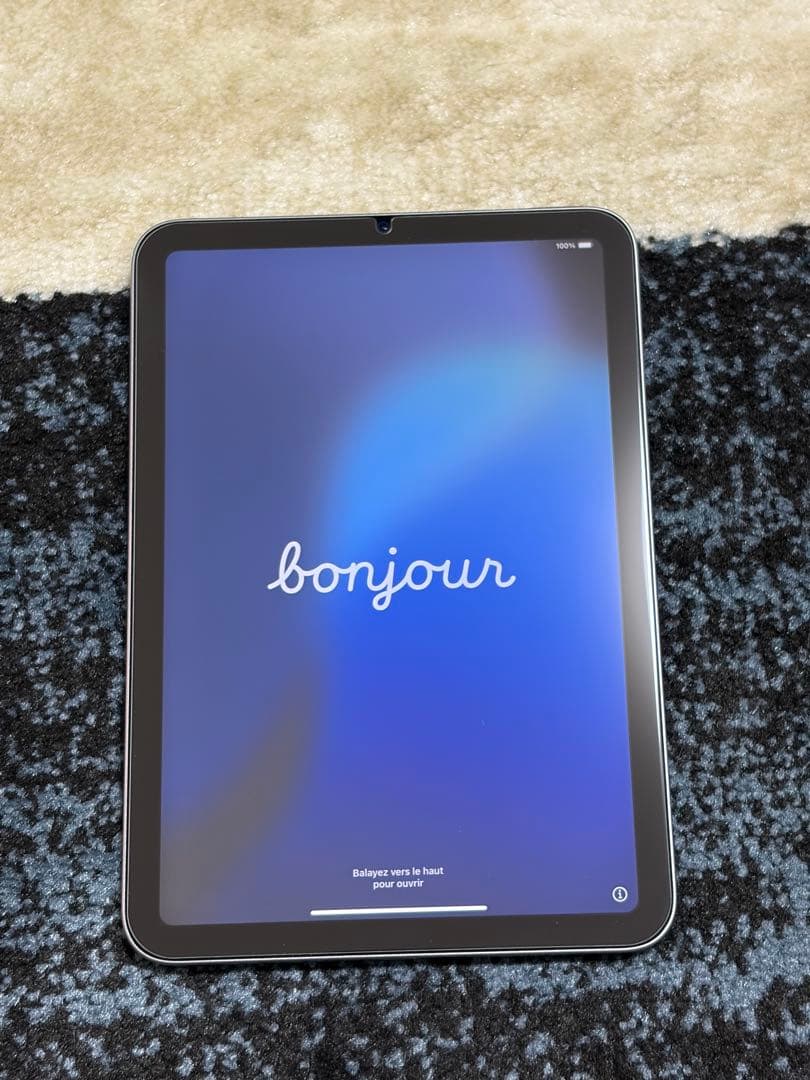 iPad mini 6 256GB wifiグレイ（Smart Folio付）