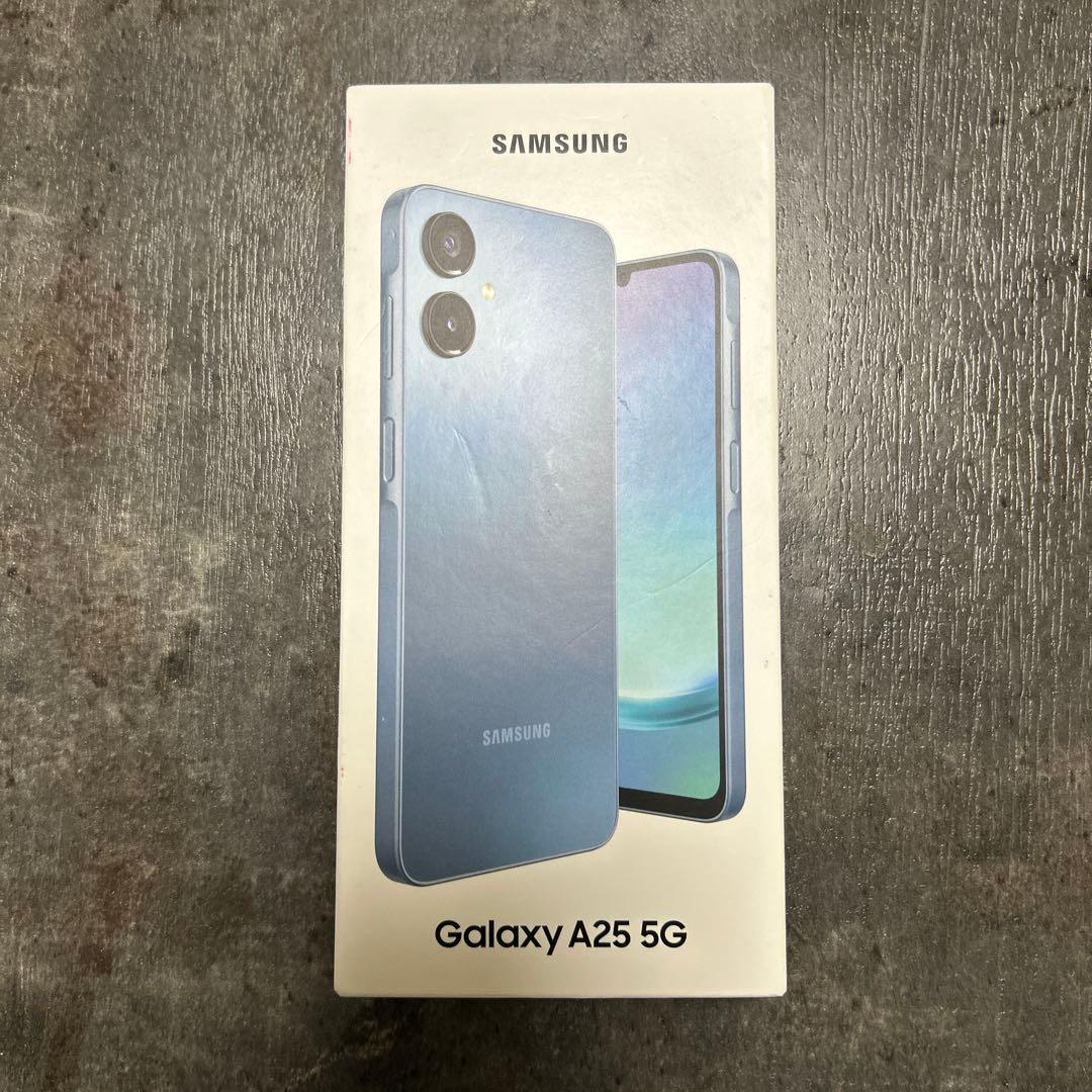 美*上様 未開封品Samsung Galaxy A25 5G 64GB ブルーソ
