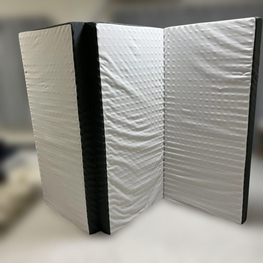 STARTマットレス〈3層〉（ダブル）9×140×195㎝　グレー