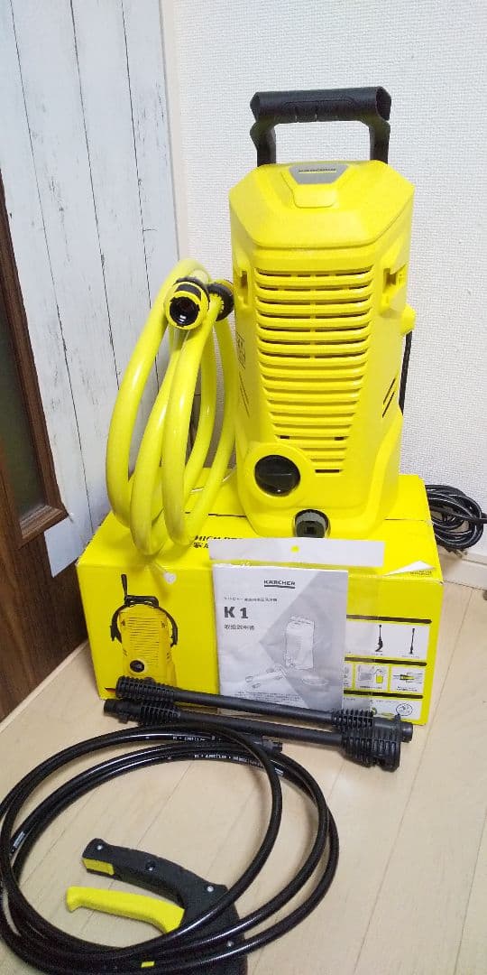 使用感も無くオススメ➰届けばそのまま使って頂けます(^o^)ケルヒャーK1