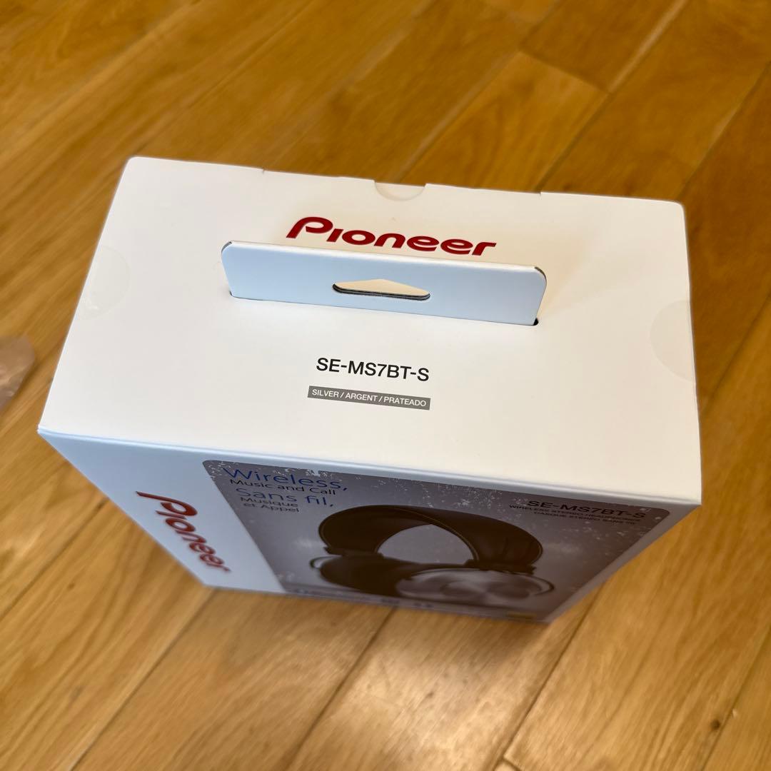 ⭐️新品・未開封⭐️Pioneer SE-MS7BT-S ワイヤレスヘッドホン