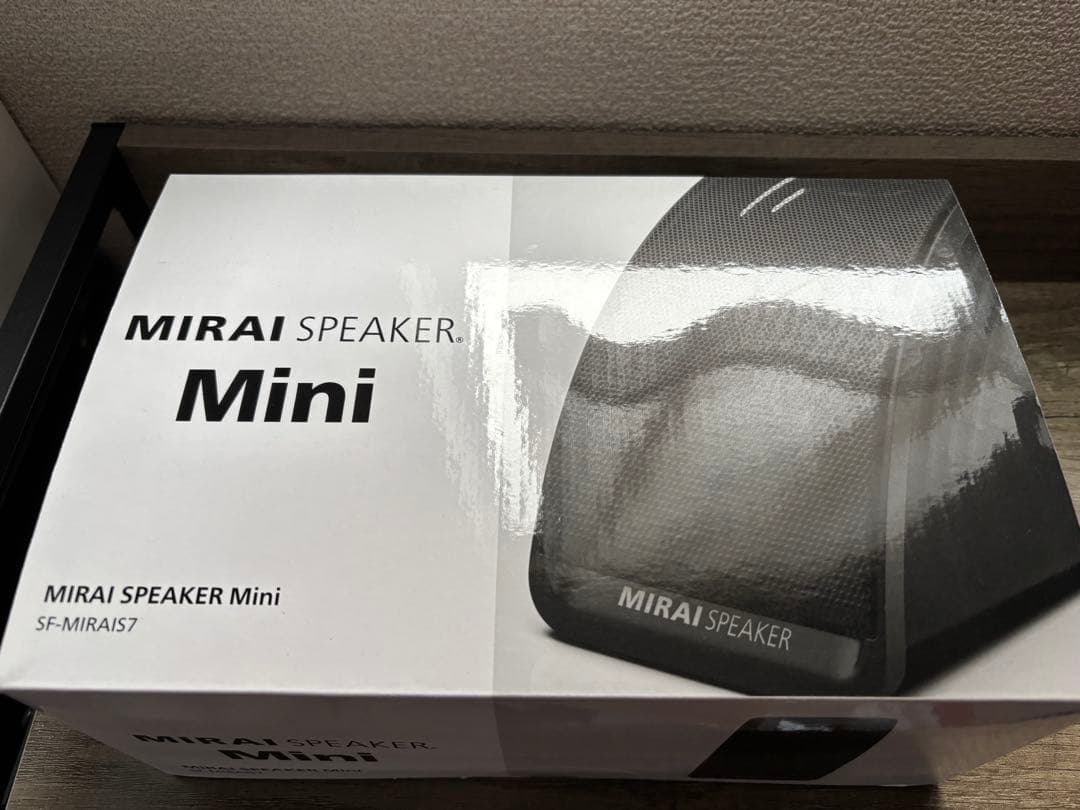 新品未開封品。MIRAI SPEAKER Mini SF-MIRAIS7