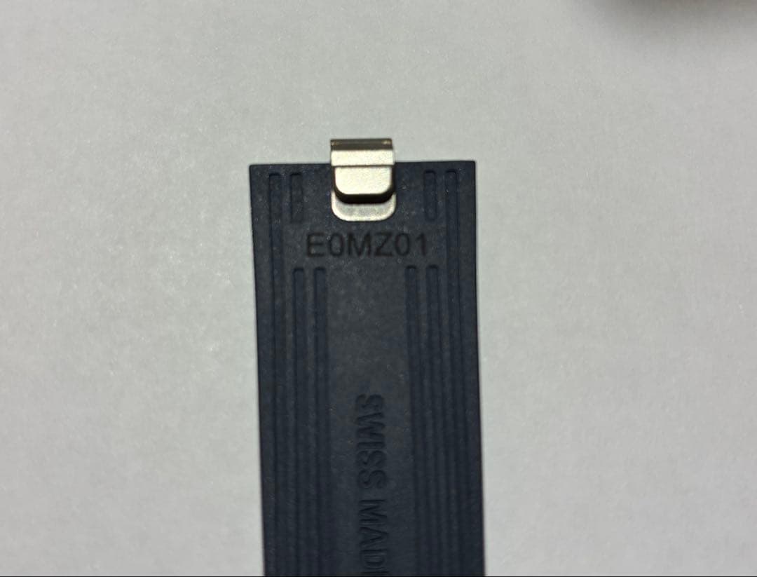 ヴァシュロンコンスタンタン　ネイビー ラバーベルト