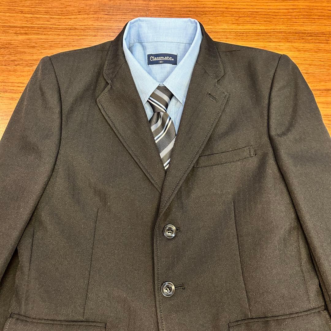 Classmate ブラックスーツ 上下セット ネクタイ付き 165cm 男の子