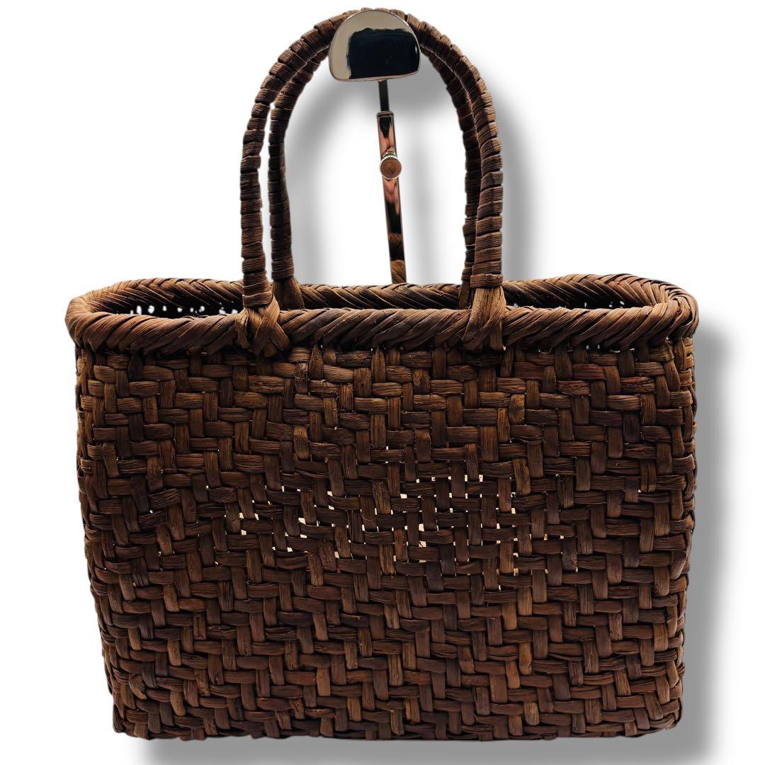 山葡萄 かごバッグ 籠バッグ 手編み 天然素材 ハンドバッグ 和装 網代編み