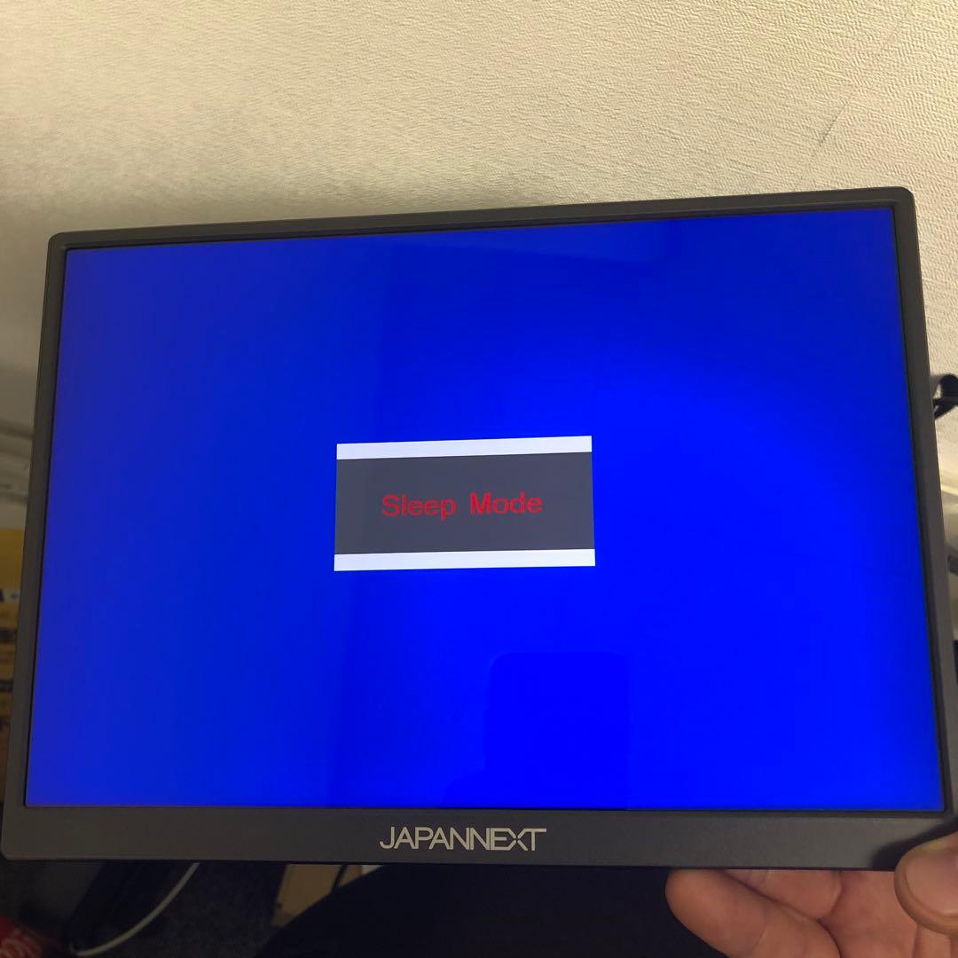 【美品】JAPANNEXT モバイルモニター JN-MD-IPS105FHDPR