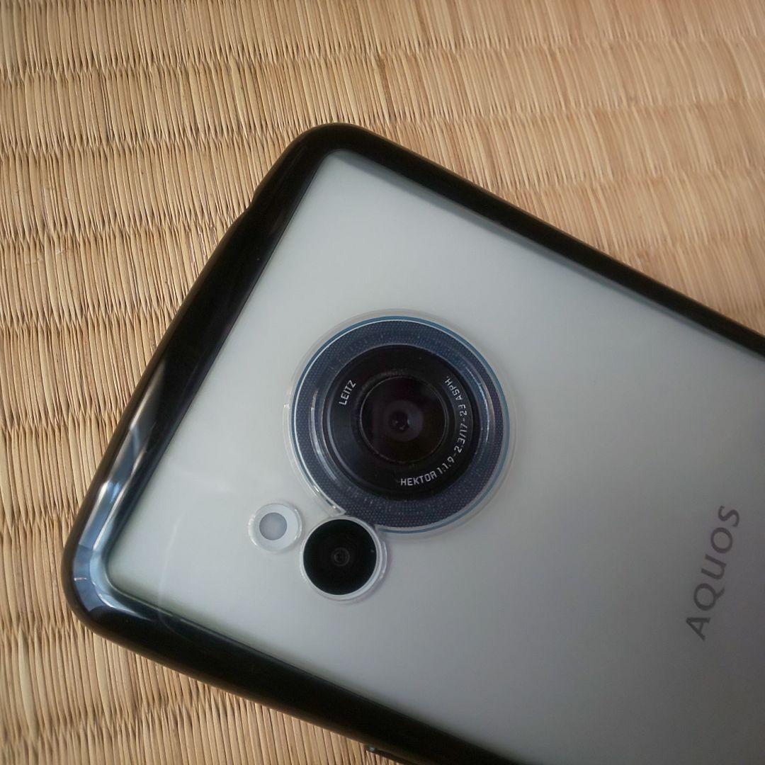 aquos r8 SH-R80 本体 耐衝撃ケース ショルダーストラップ カバー