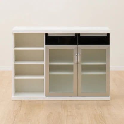 【送料込 / 値引有】ホワイトカウンターテーブル 幅120cm【ニトリ】