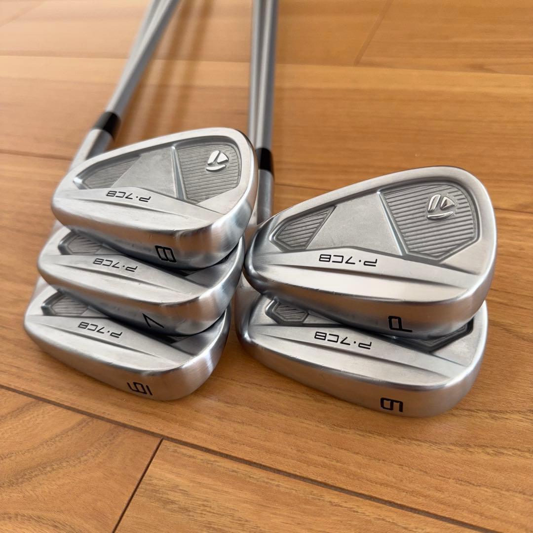 【美品】テーラーメイド P7CB アイアン 6i〜PW 5本 MCI 80S