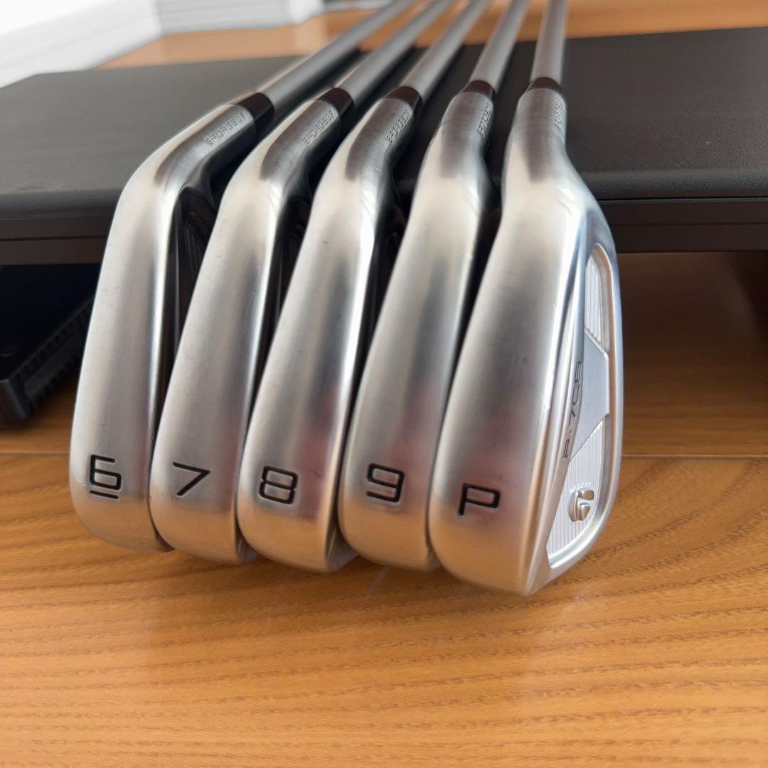 【美品】テーラーメイド P7CB アイアン 6i〜PW 5本 MCI 80S