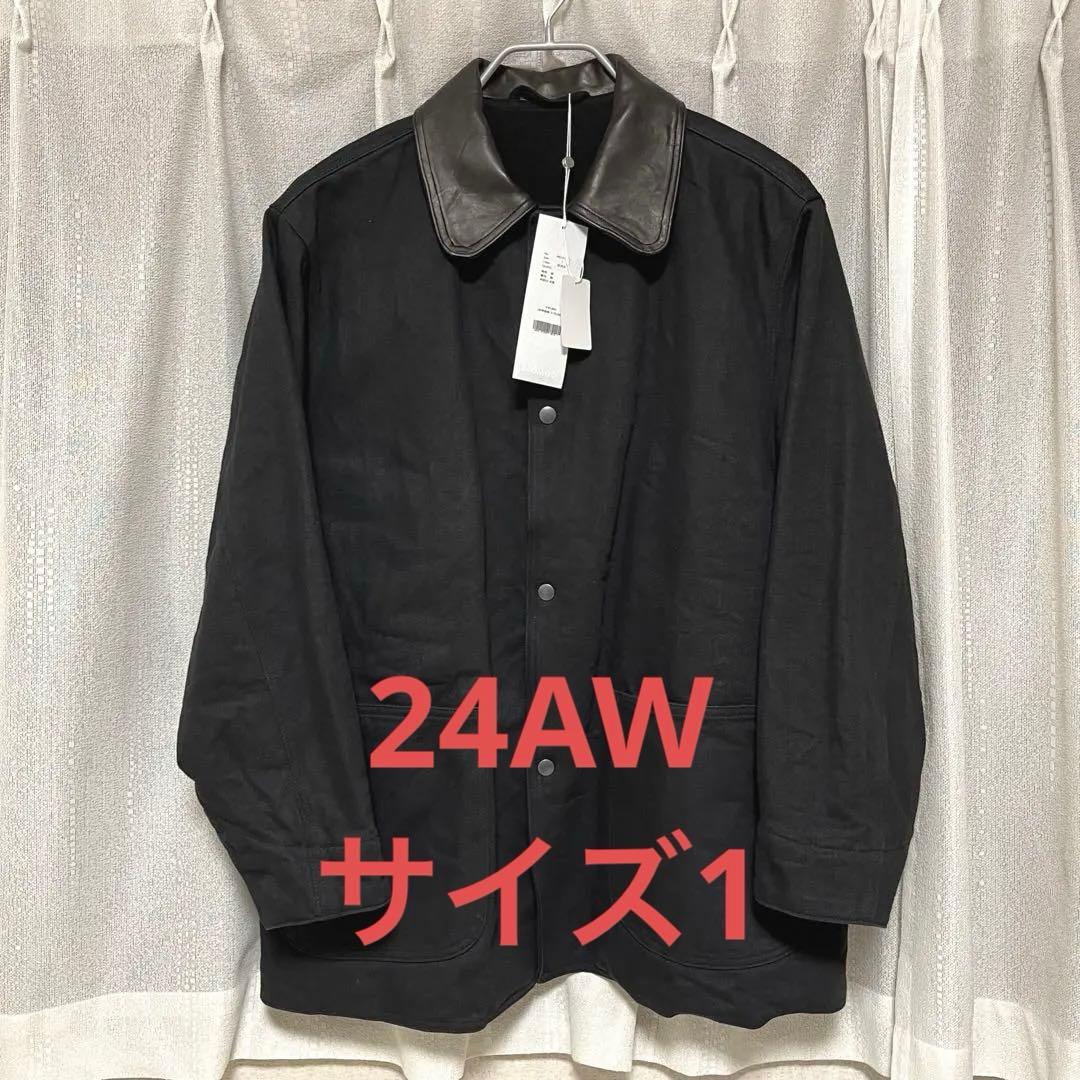 comoli コモリ 24AW デニムレザーワークジャケット