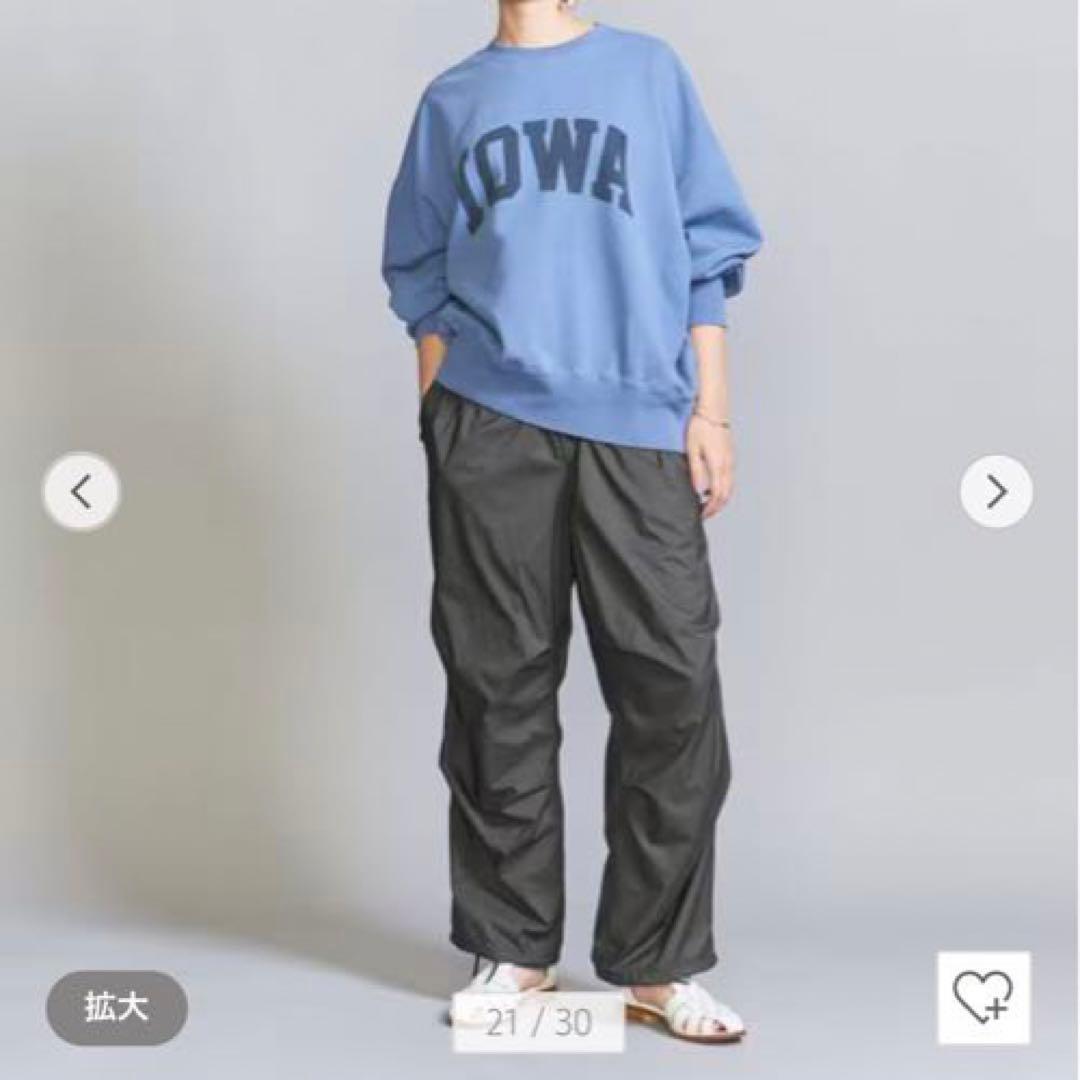 JANE SMITH×WILD THINGS×BY＞オーバーパンツ -撥水加工