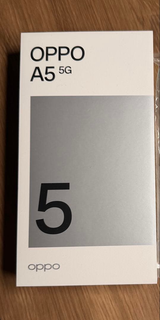 OPPO A5 5G 本体 128GB 4GB メモリ ホワイト おまけケース付