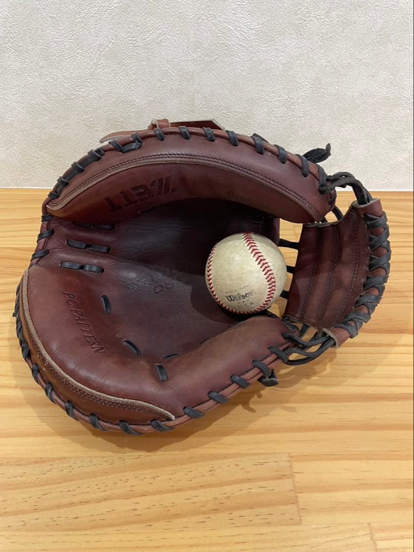 ZETT プロステイタス 軟式 オーダー キャッチャーミット