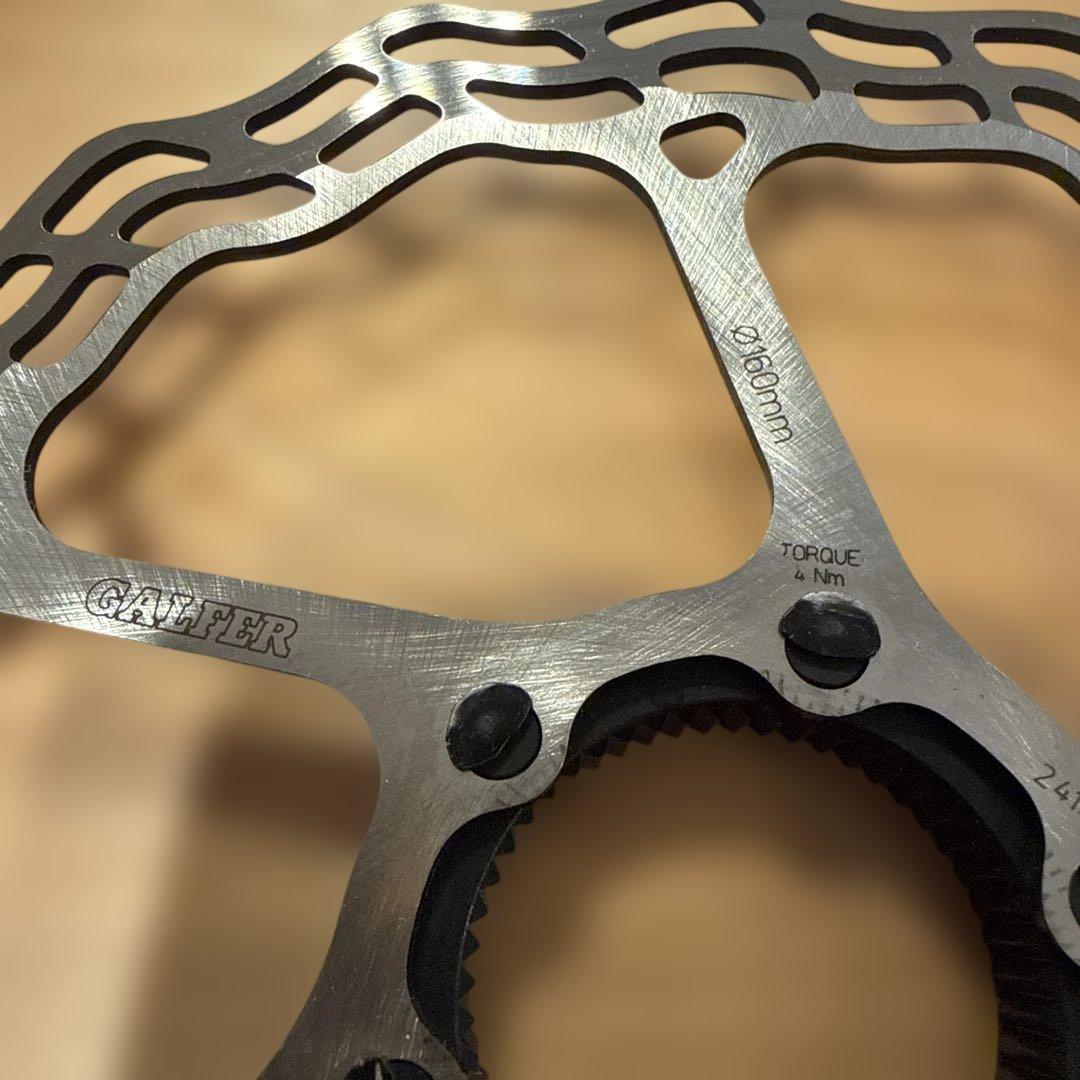 GALFER ディスクブレーキローター 前後セット 160mm / 140mm