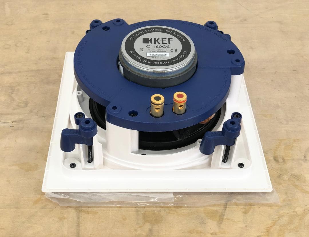 未使用品■KEF■壁埋め込み型スピーカー　Ci160QS　箱無し★ゆうパック