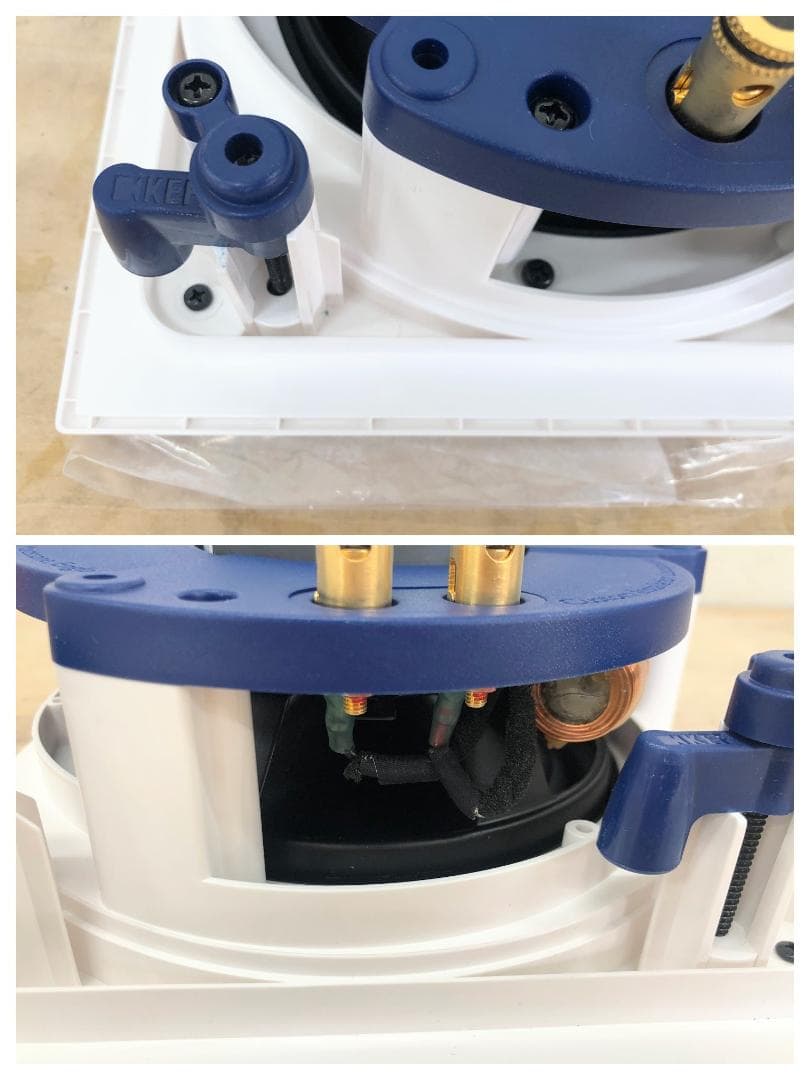 未使用品■KEF■壁埋め込み型スピーカー　Ci160QS　箱無し★ゆうパック