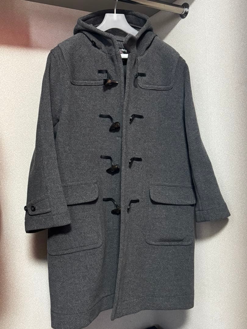 e*6様 インバーティア　ジョシュアエリス　ダッフルコート 英国製 グレー　40