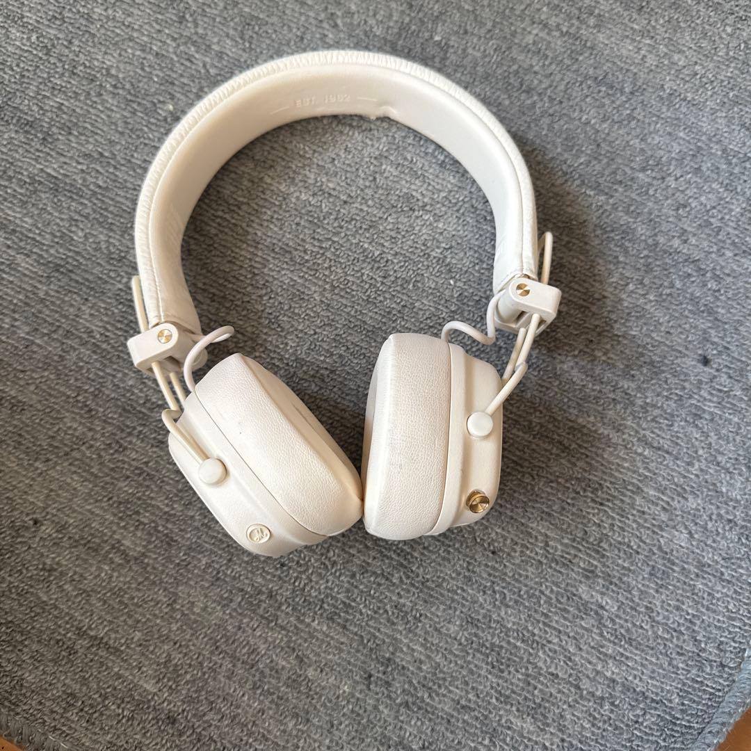 Marshall ワイヤレスヘッドホン ホワイト