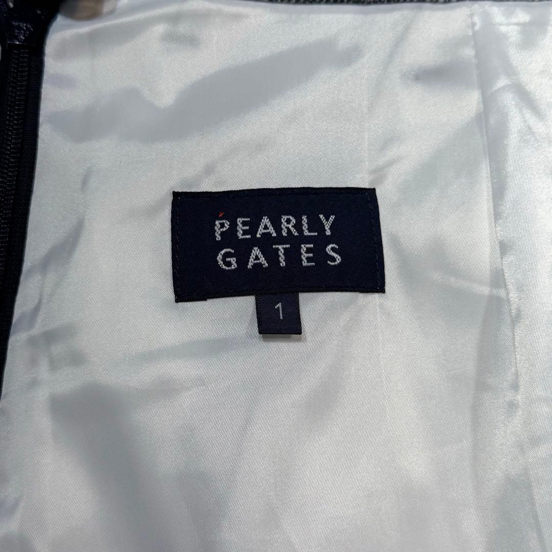 美品【PEARLY GATES×SNOOPY】グレンチェック ゴルフスカート 1