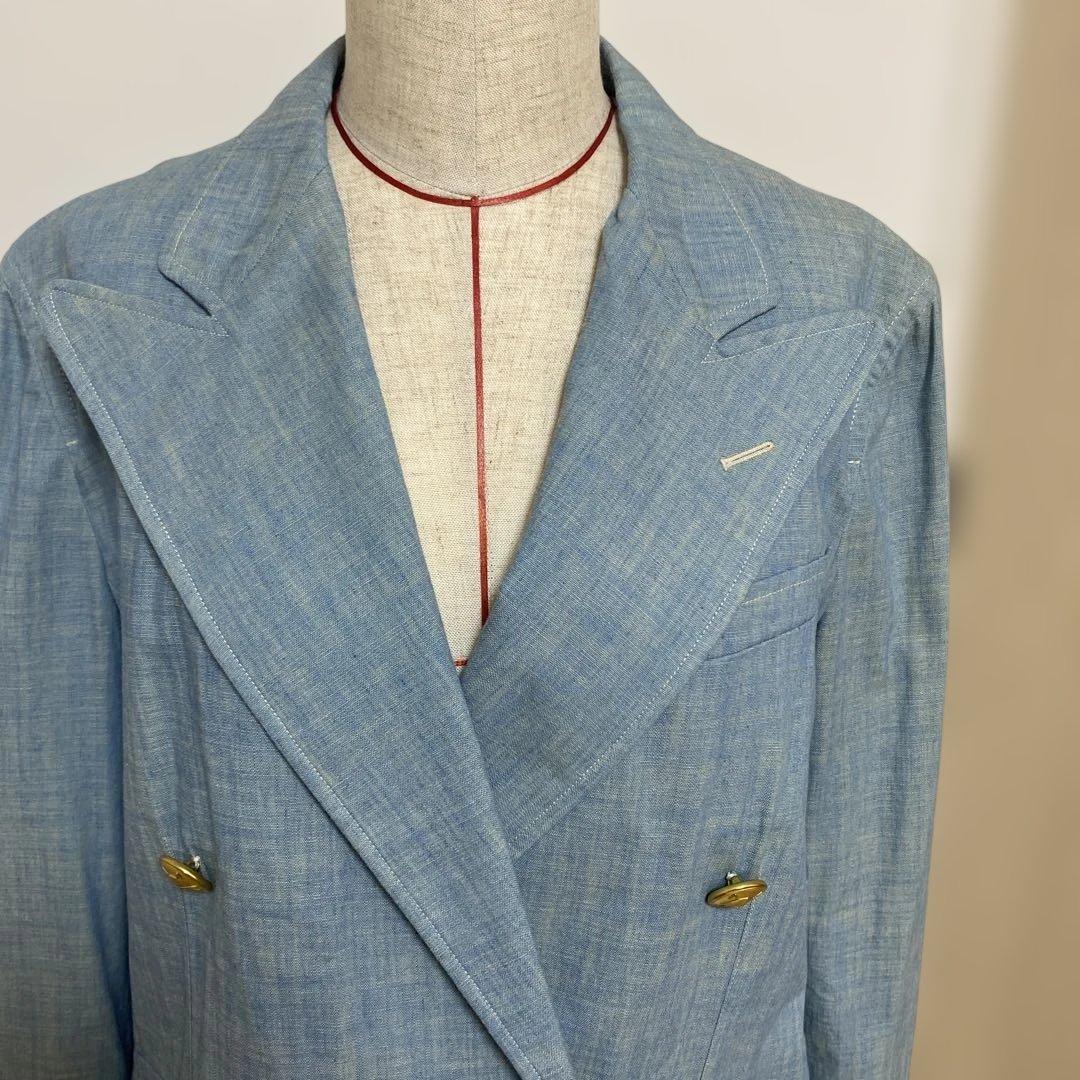 【ラルフローレン】ジャケット　シャンブレーサイズ2