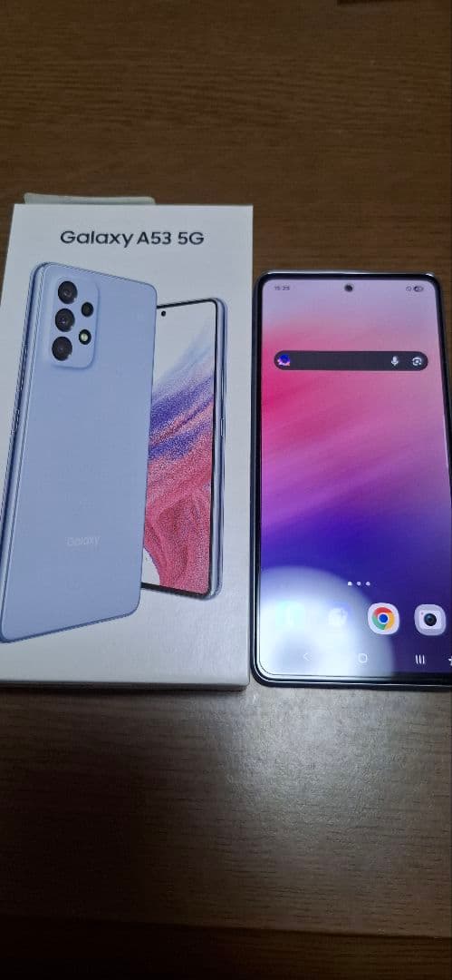 Galaxy A53 SCG15 オーサムブルー