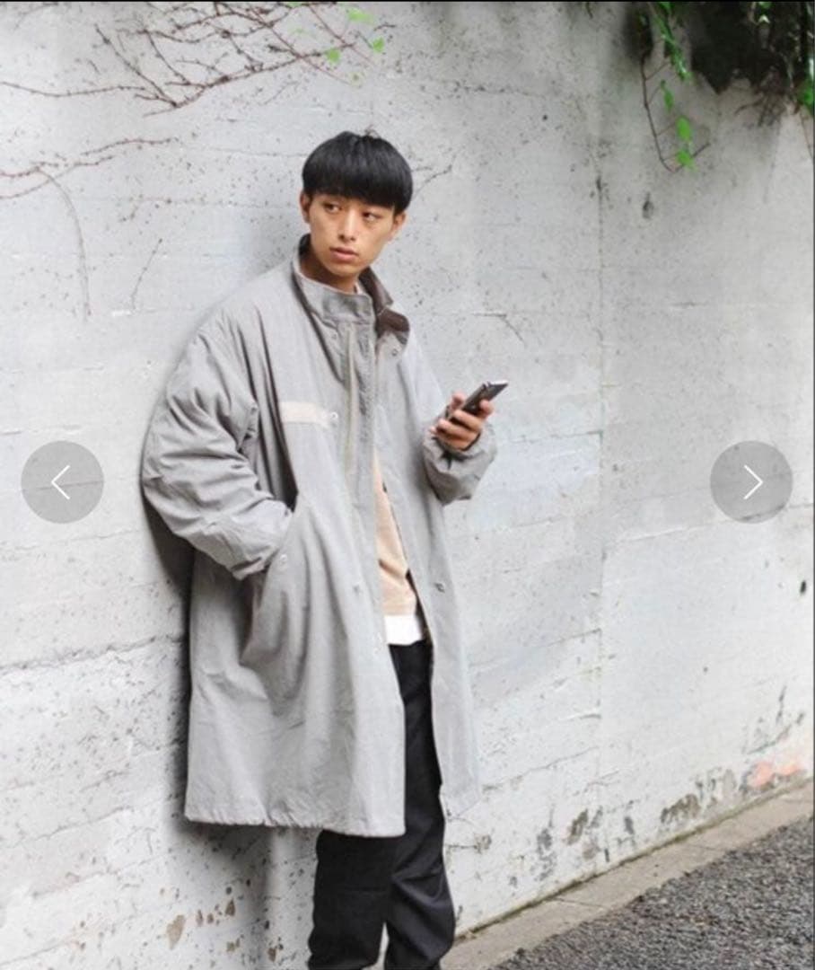 完売 サイズM ビームス モッズコート ダウン コート オーバーサイズ