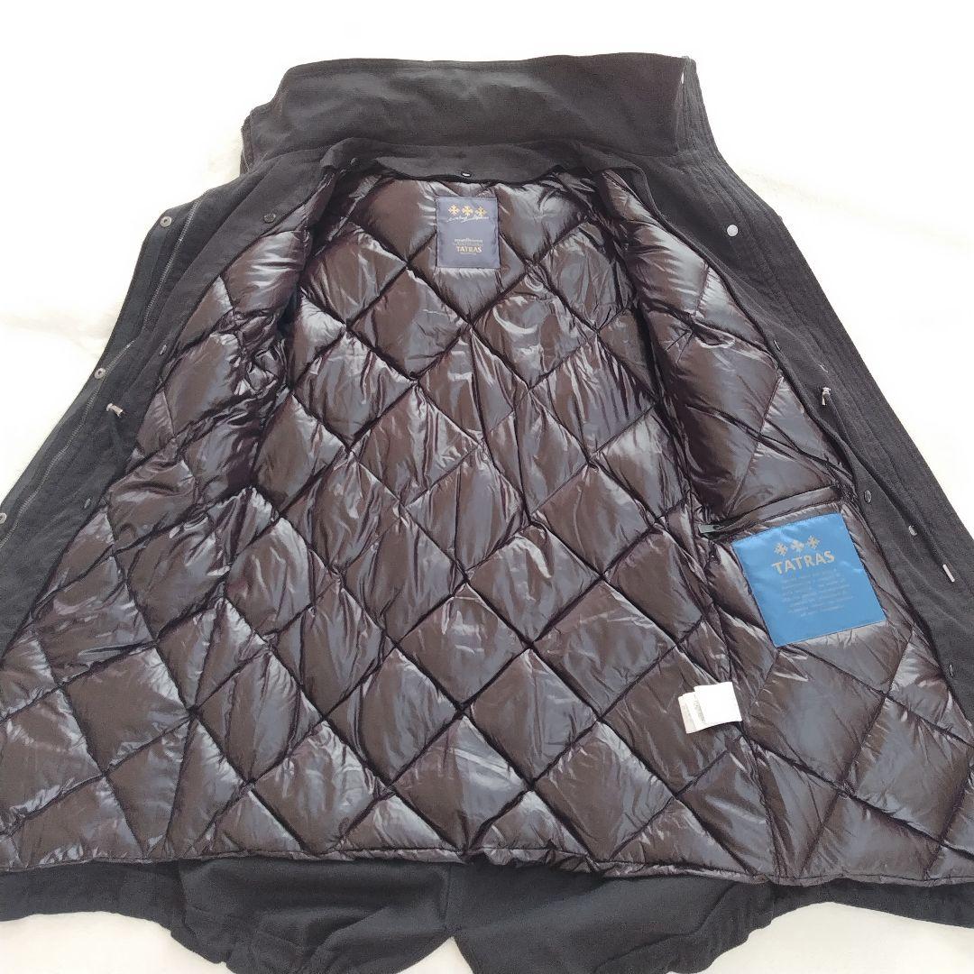 未使用✨タトラス SANTA ダウンラミナー 2wayモッズコート ブラック 1