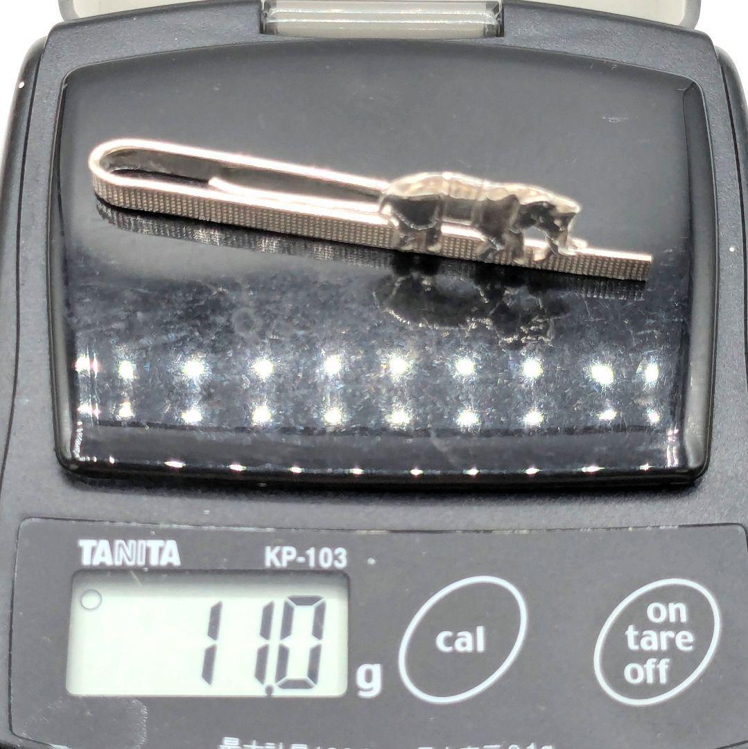 エルメス ネクタイピン ゾウ シルバー 動物モチーフ シルバー ヴィンテージ