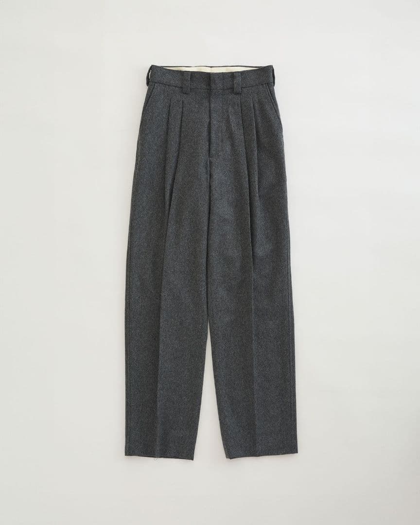 パンツ WOOL FLANNEL TOMBOY PANTS 34