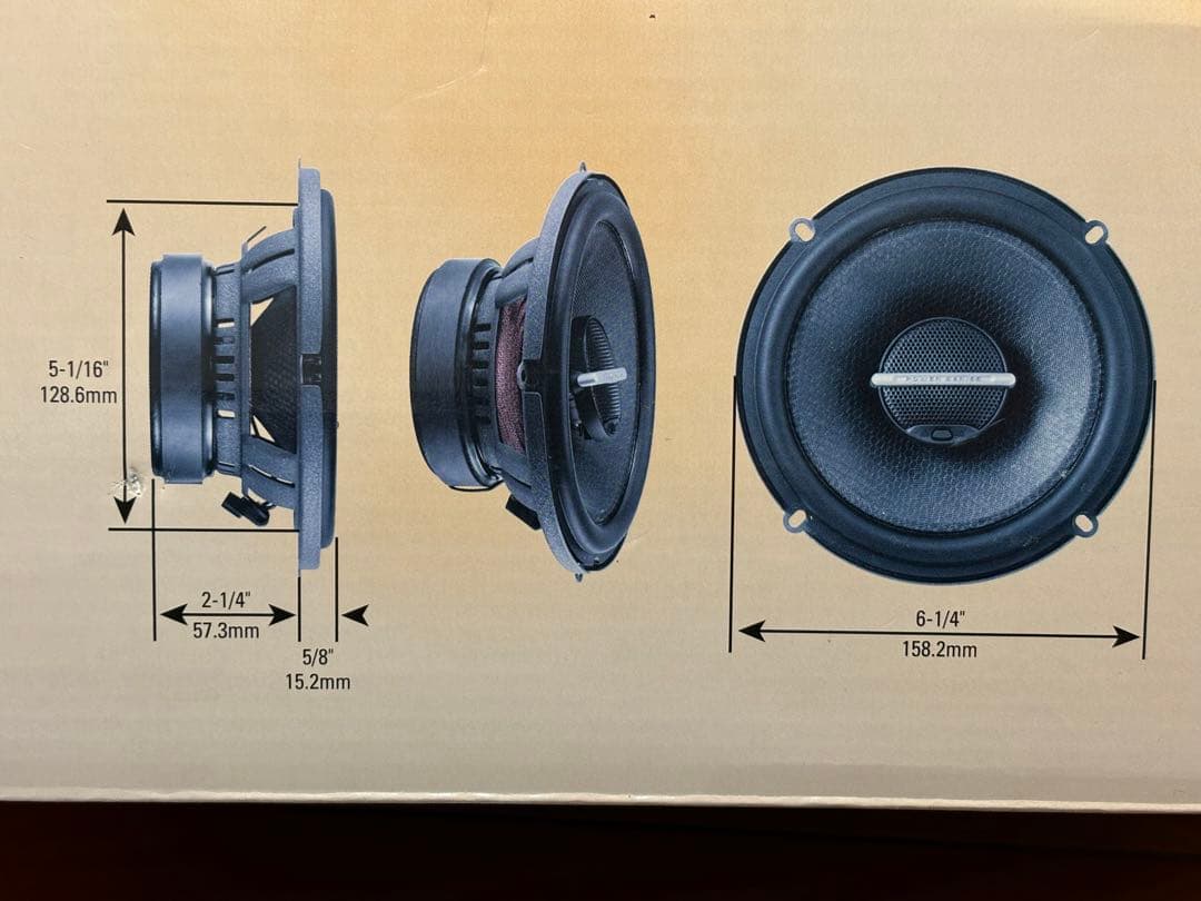 JBL P662 コアキシャル 2ウェイスピーカー 未使用 16cm 2WAY