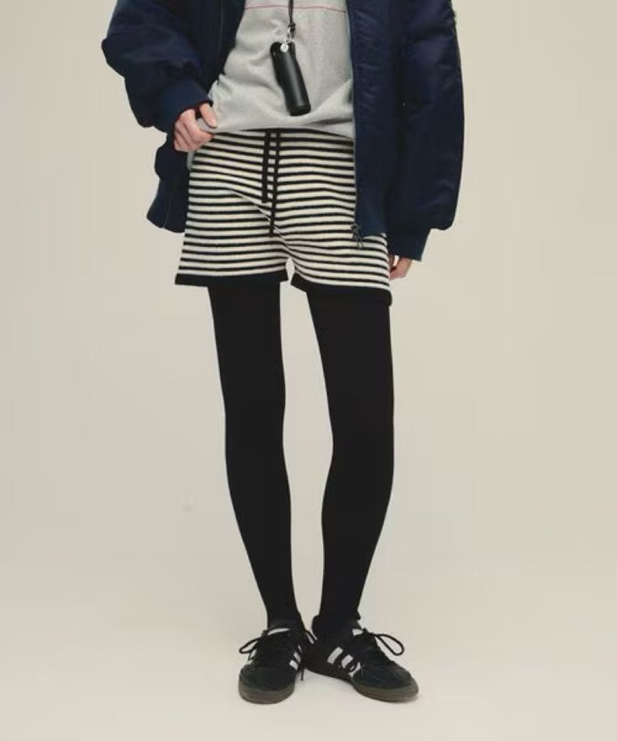 新品【eL】12G Fluffy Short Pants