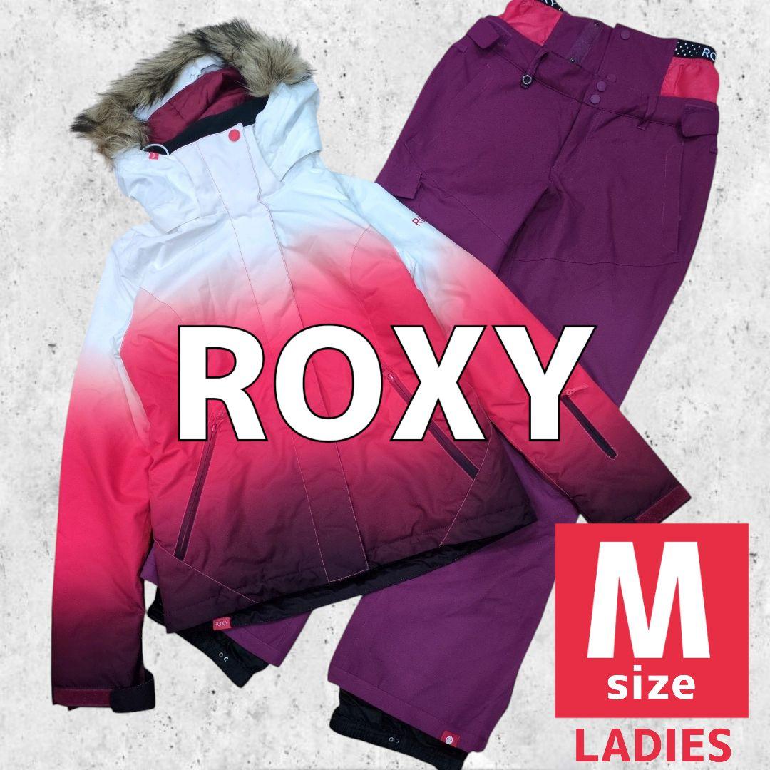 ROXY スノーボードウェア 上下セット レディースM ロキシー スノボウェア