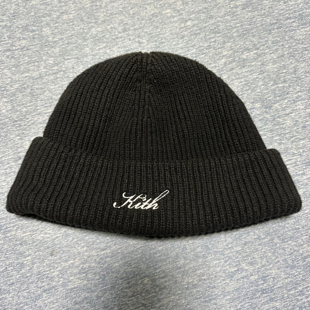 KITH 黒 ニット帽