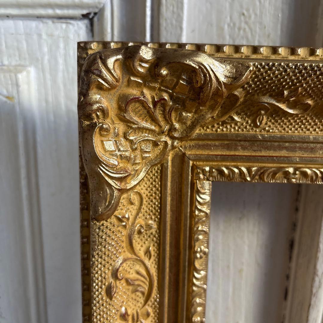 大きな額縁になります。フレーム　検　アンティーク