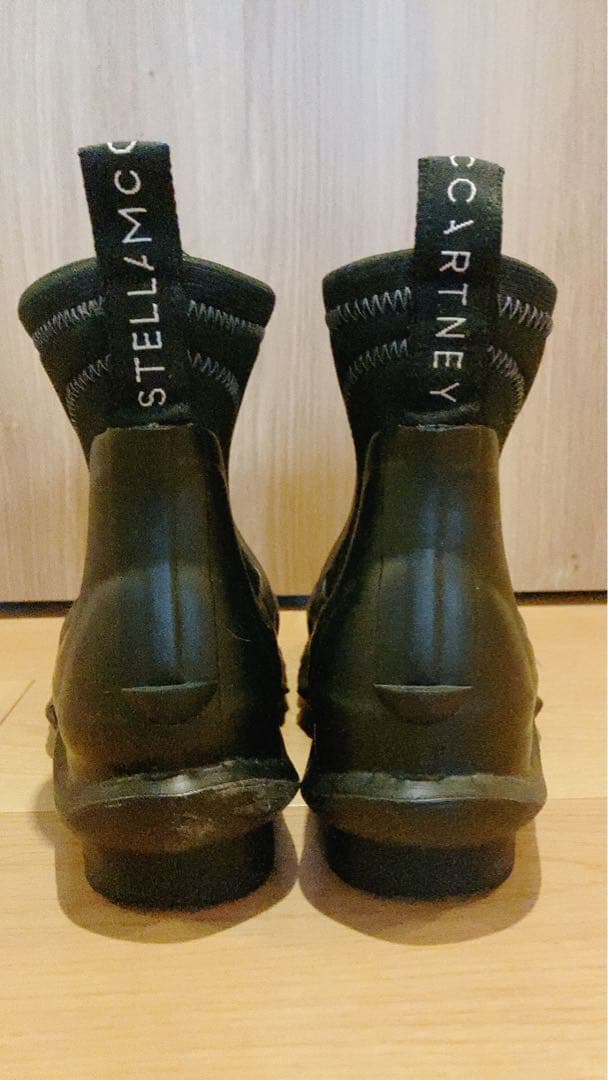 Stella McCartney × HUNTERレインブーツ　ブラック