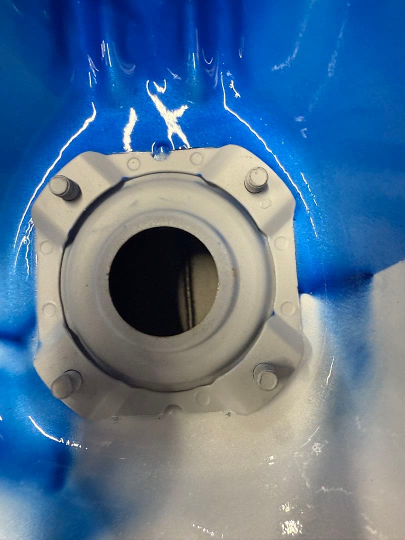 HONDA CBX400 F バイクタンク 青/白/赤