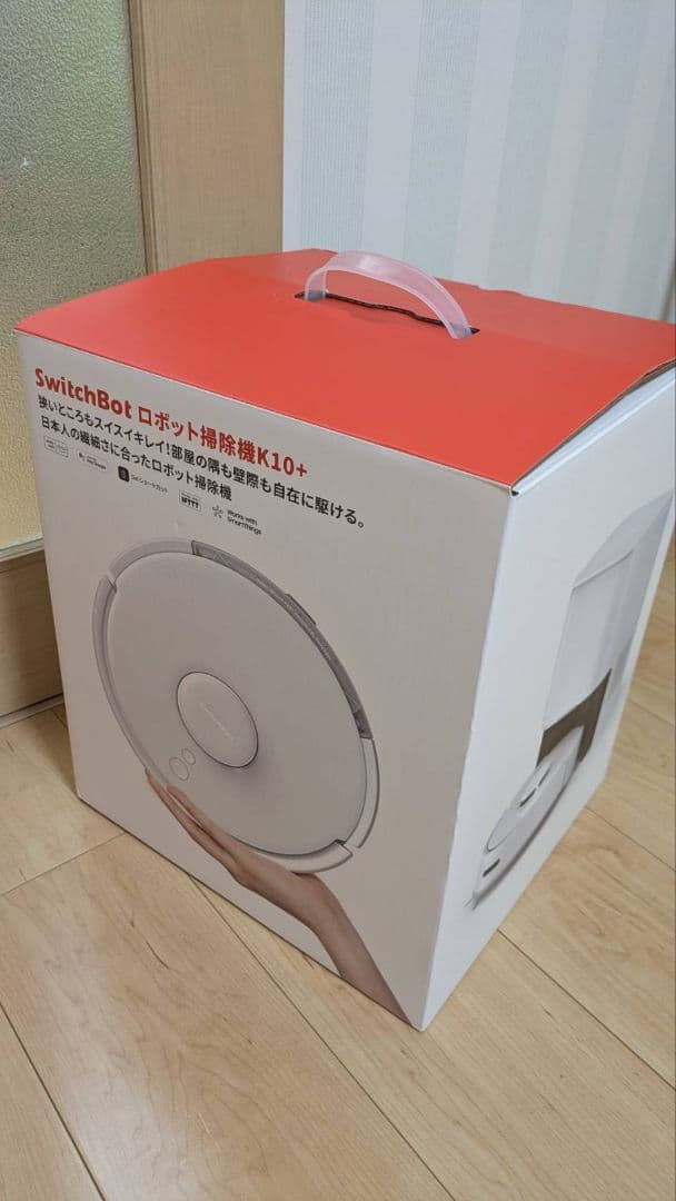 【中古・美品】SwitchBot ロボット掃除機 K10+