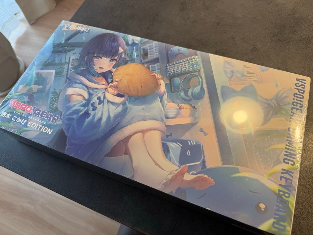 【新品未開封、値段交渉可】ぶいすぽっ！　キーボード　紡木こかげ