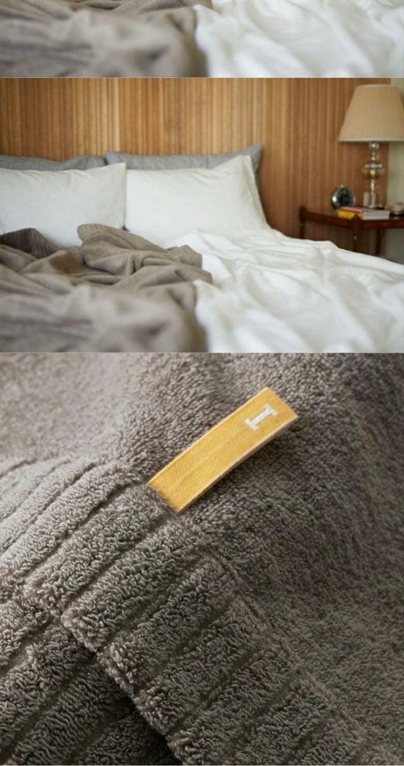 イケウチオーガニック　エアープレミアム　タオルケット　新品　オーガニックコットン