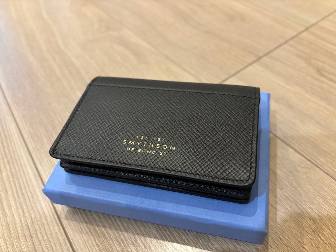 新品 スマイソン 名刺入れ ブラック