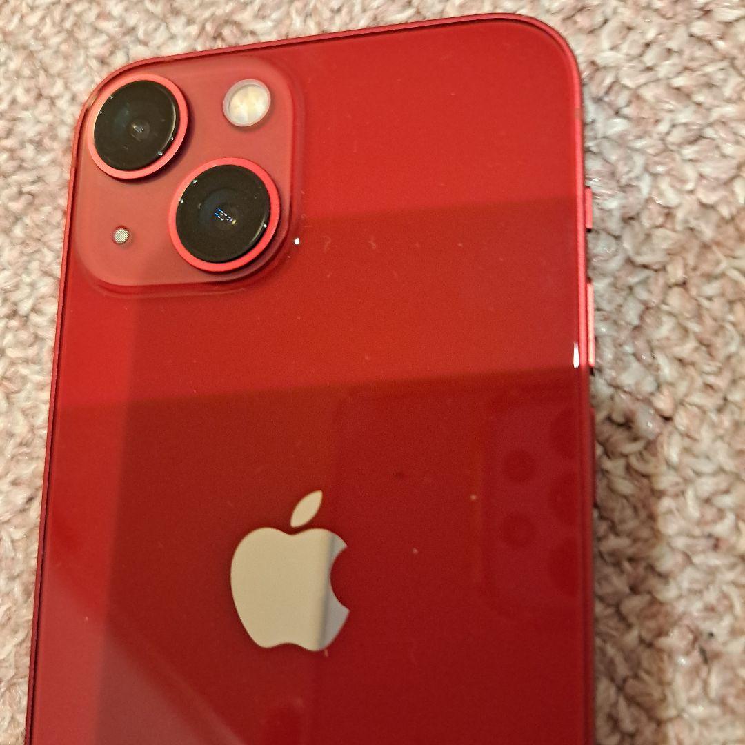 Apple iPhone 13 mini RED 本体 256